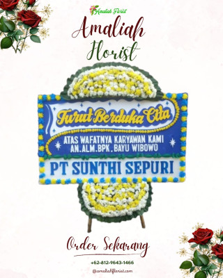 Papan Bunga Duka di Parmonangan