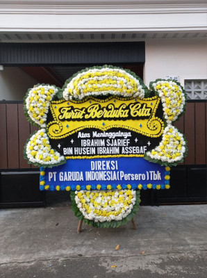 Papan Bunga Duka di Parmonangan